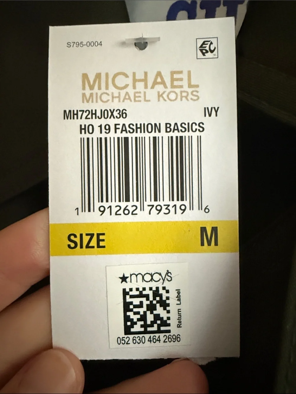 Michael Kors Olive Green Asymmetric Trench Coat